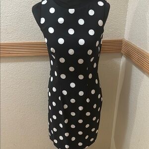 Alyx Limited Preppy Black and White Polka Dot Dress Size 4!